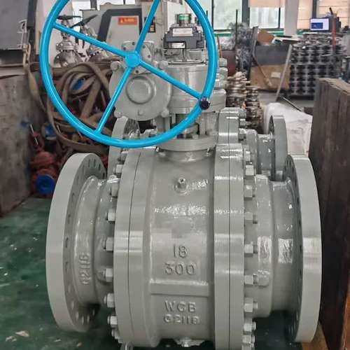 شیر توپی فولادی  کلاس 300 - 8 اینچ